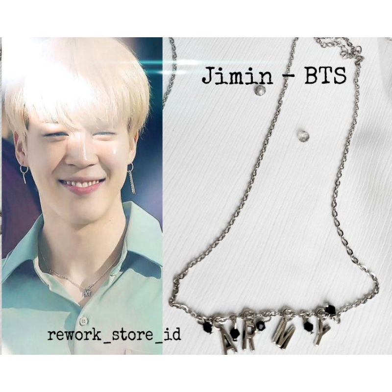 Kalung KPOP ARMY - BTS/Kalung ARMY/ARMY Necklace