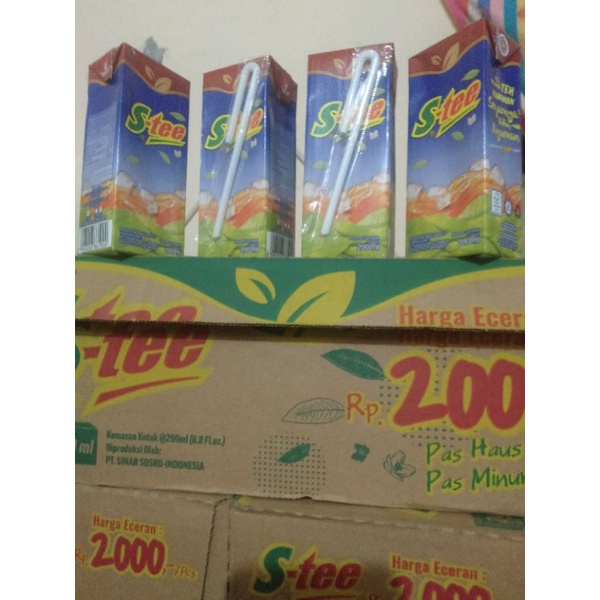 

stee kotak 200ml isi 24