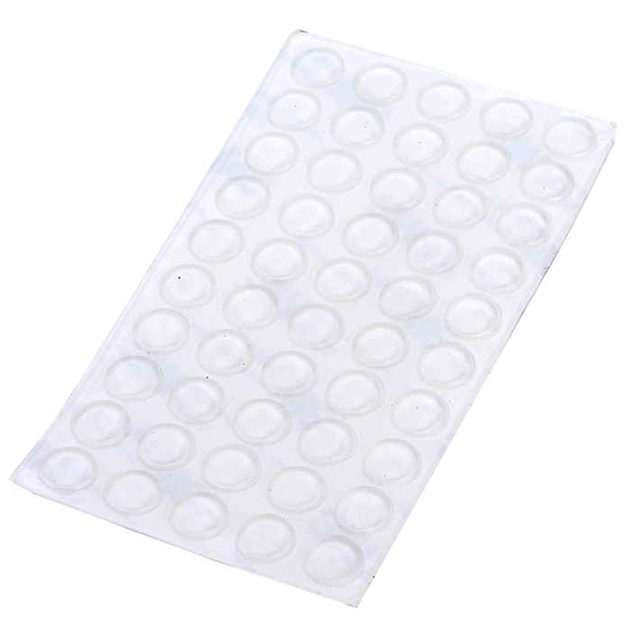 NAIERDI Sticker Silikon Bumper Peredam Benturan 50 PCS