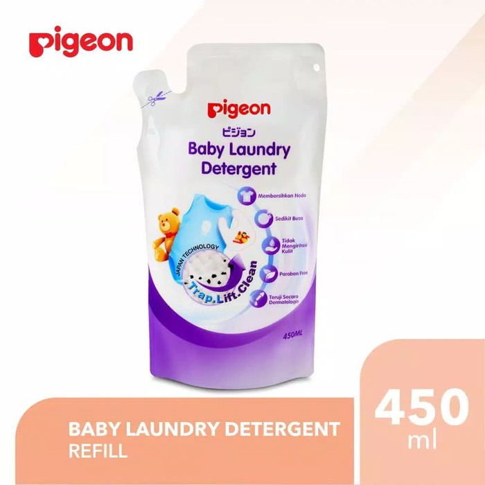 Pigeon Liquid Laundry Detergent 450ml Refill / Detergent Baju