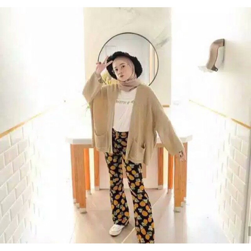 oversize outer loocy cardigan rajut/cardigan rajut wanita