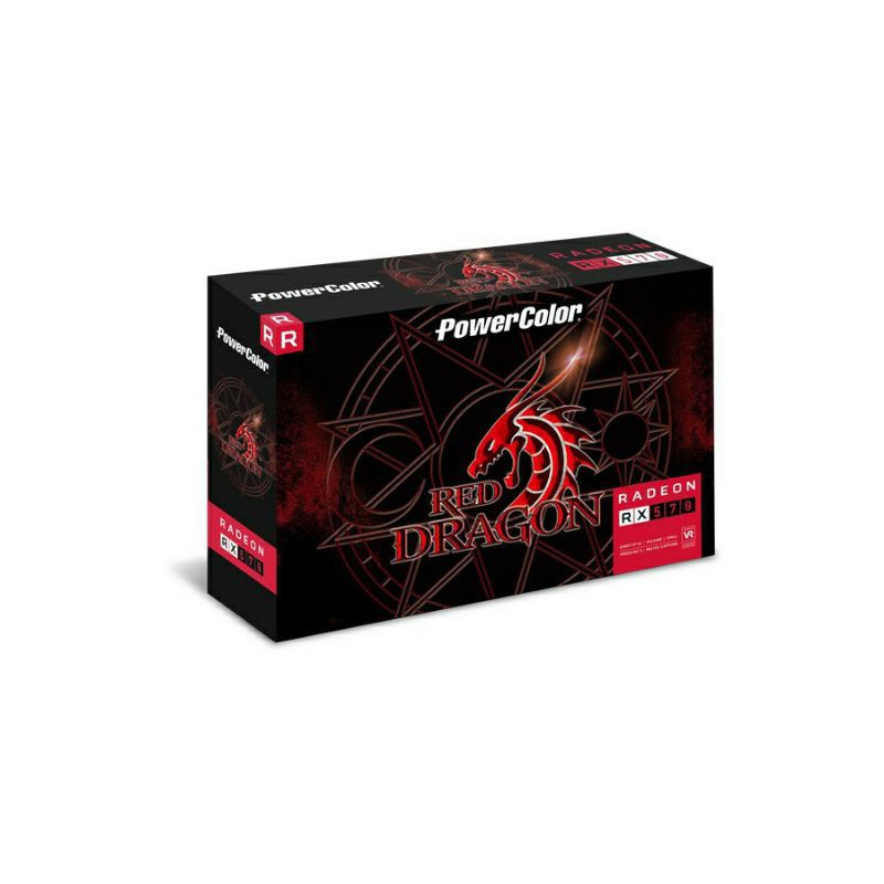 RX 570 4GB POWER COLOR RED DRAGON