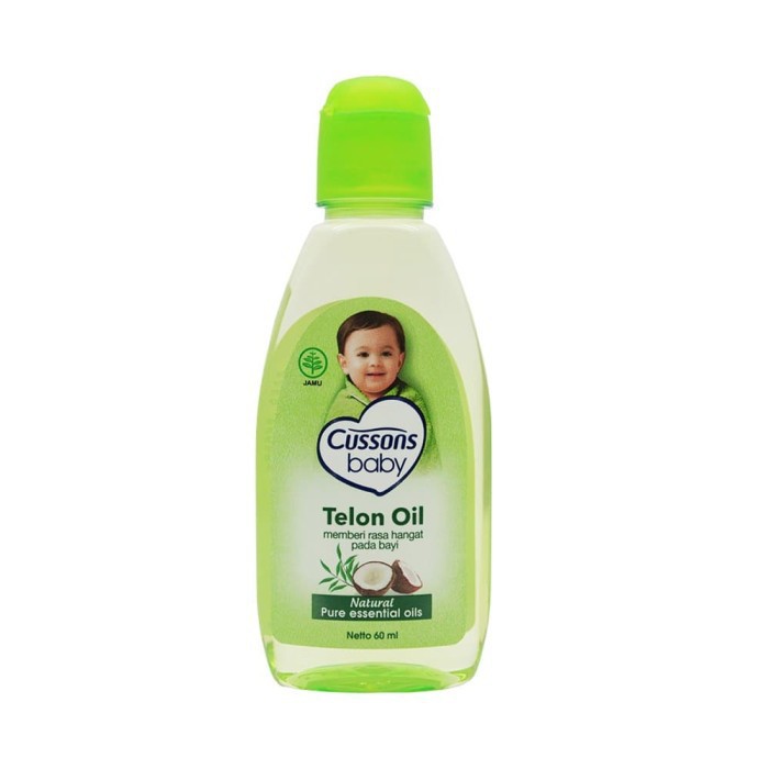 Cussons Baby Telon Oil Pure Essential Oils 60ml 3492