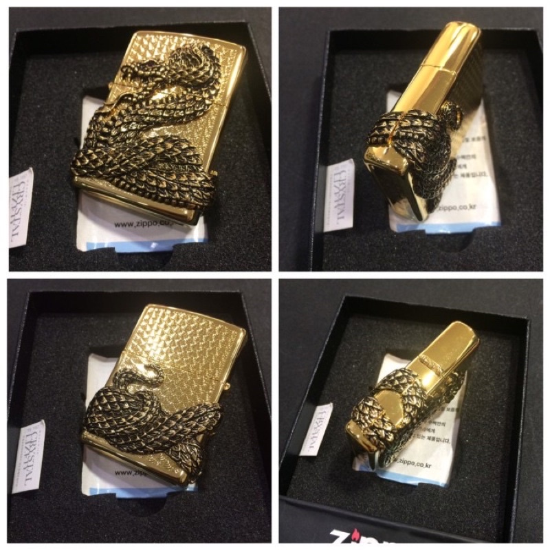 Original Zippo Snake Emblem 4 sides
