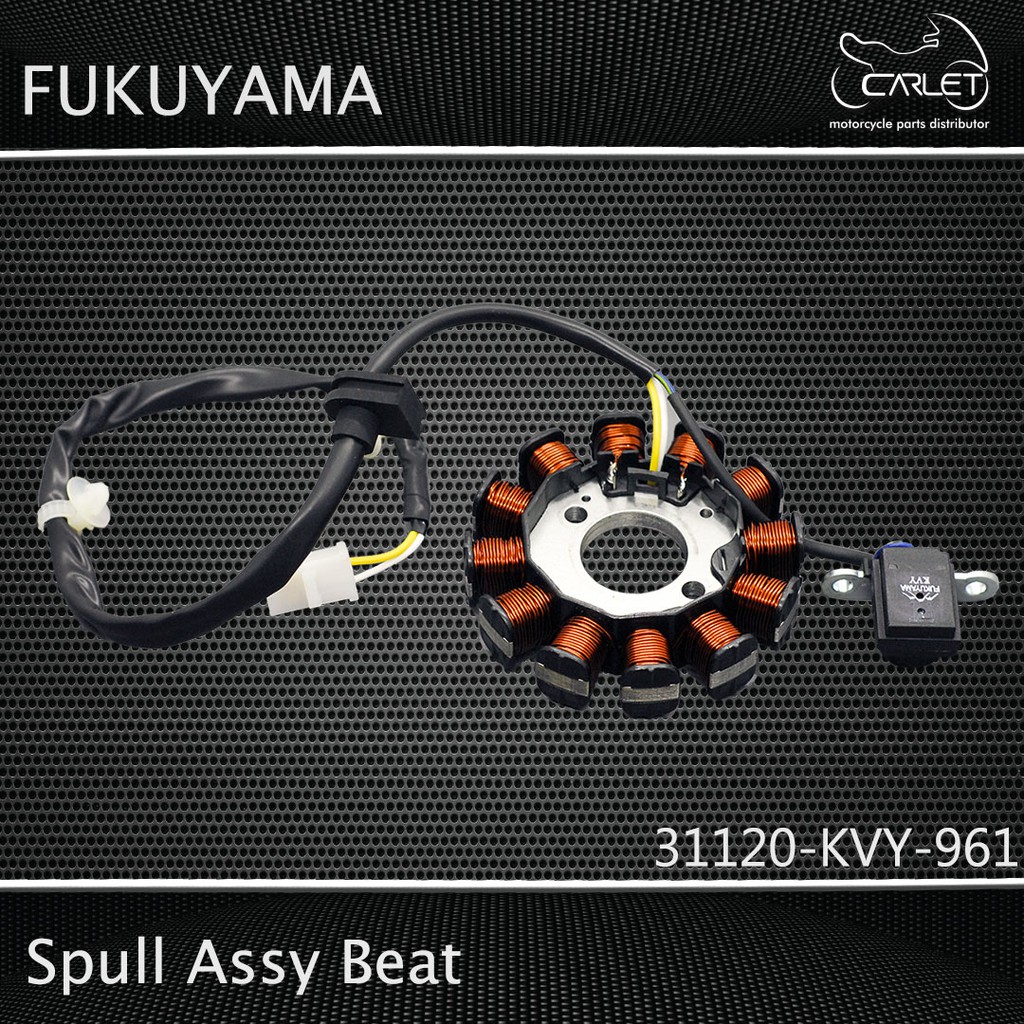 Jual Fukuyama Spool Spull Stator Assy Komplit Beat / Scoopy Karbu ...