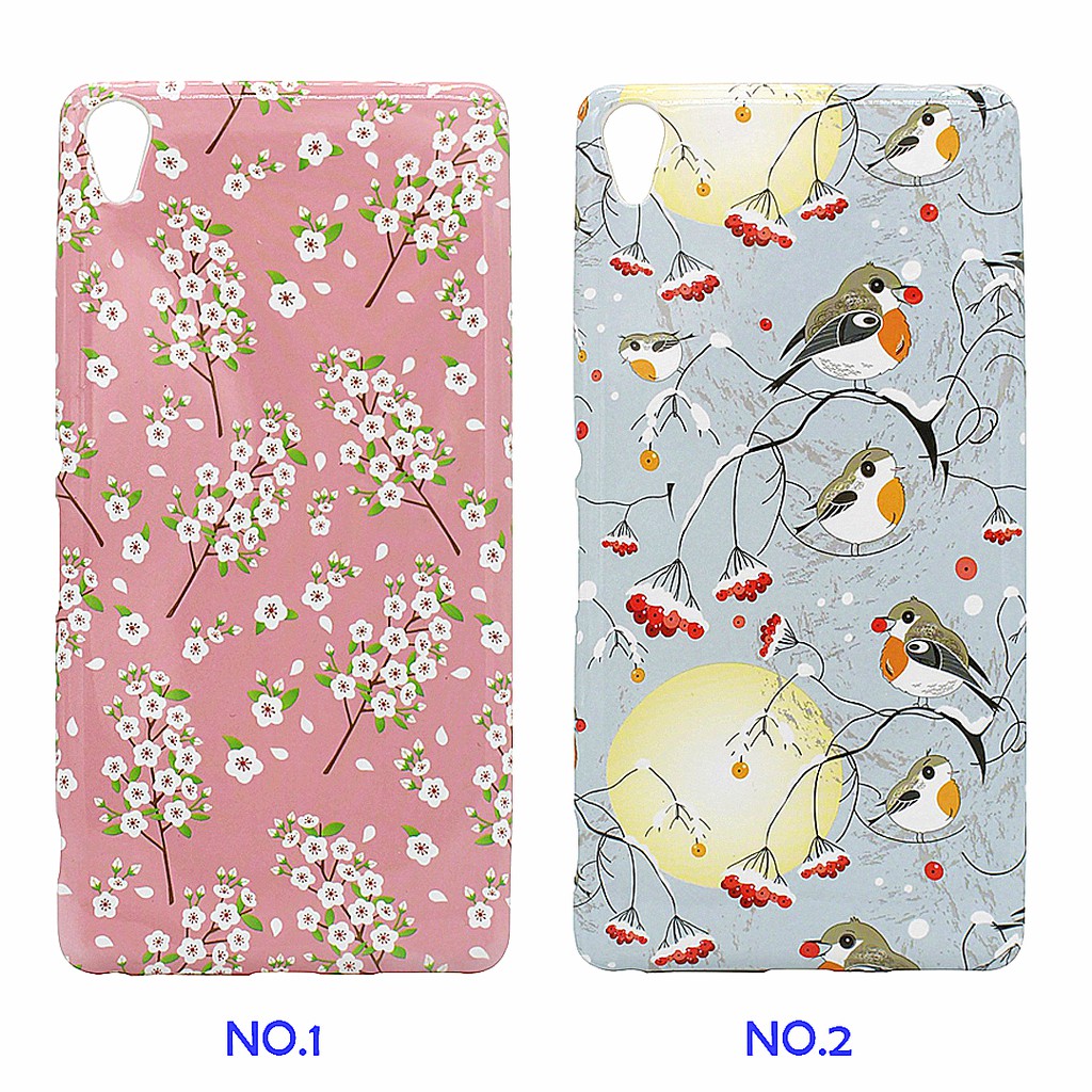 Soft Case Fancy Sony Xperia XA Ultra Aru Original Motif Bunga