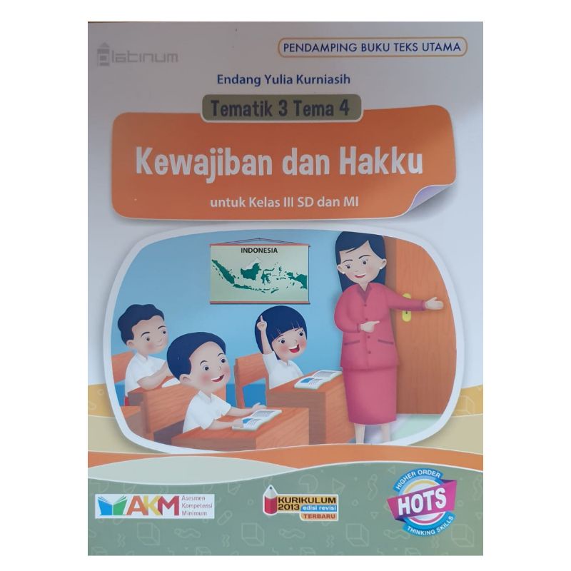 Platinum - Buku Pelajaran Tematik 3 Tema 1-8 Kurikulum 2013 Revisi