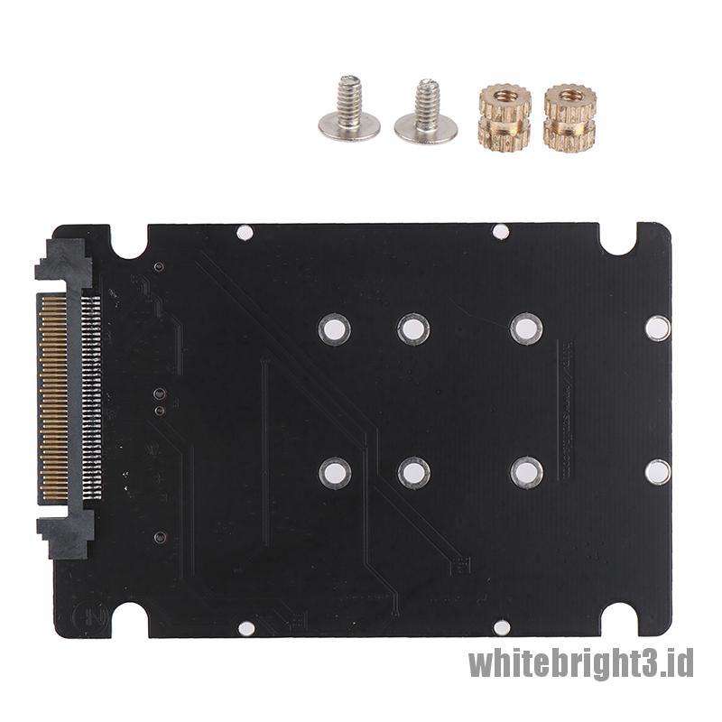 &lt; White3 &gt; Adapter SATA M.2 SSD Ke 2.5 &quot;SATA NVMe M.2 NGFF SSD Ke SFF-8639