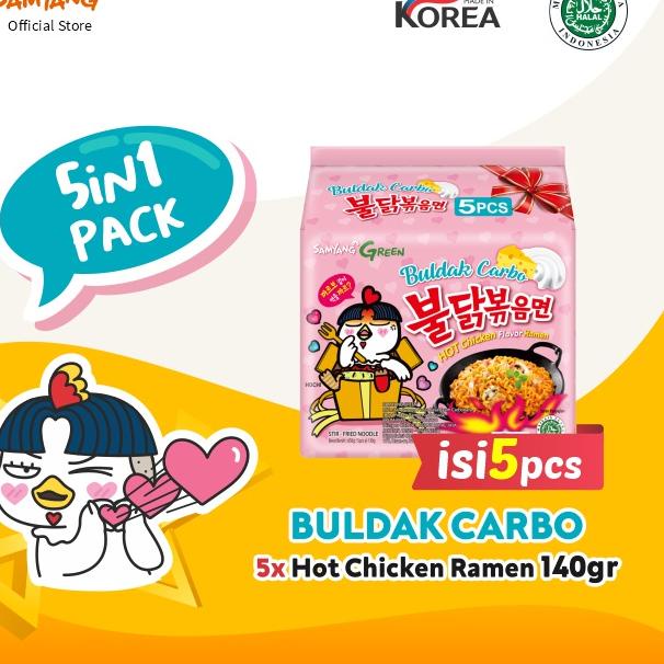 

Today Sell⛄ 5 in 1 - Samyang Hot Chicken Ramen Carbonara #Terbagus