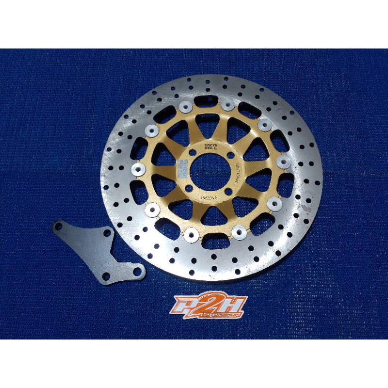 disc brake piringan cakram TACOBELL 300mm braket pnp supra 125 / karisma