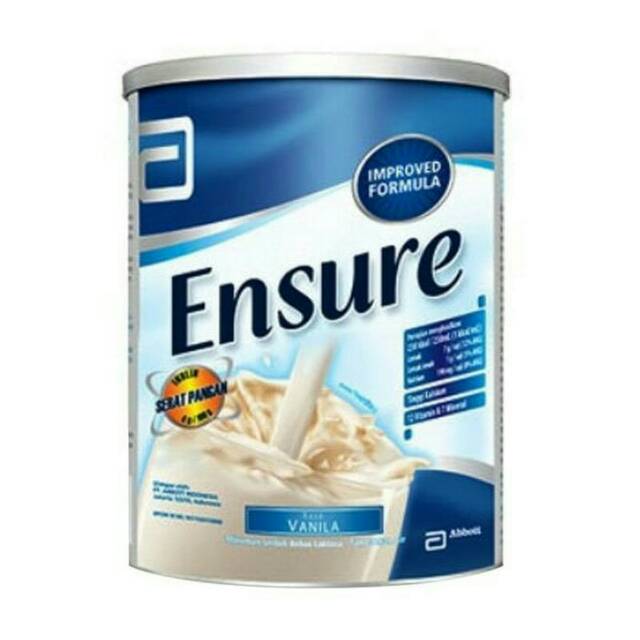 

Susu Ensure 400gram rasa vanilla/cokelat