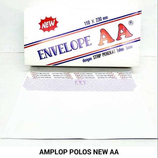 

Amplop New AA Polos Panjang 90/Amplop Panjang
