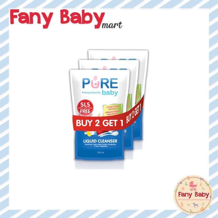 PURE BB CLEANSER 700ML / BUY 2 GET 1