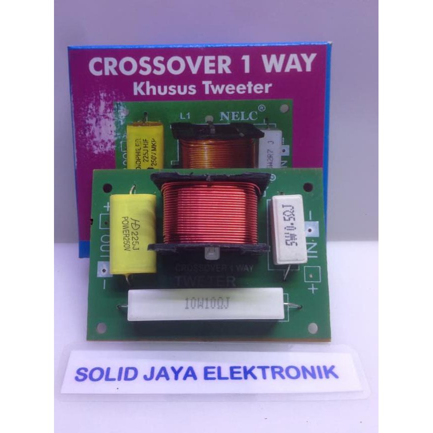 Crossover 1 Way Tweeter