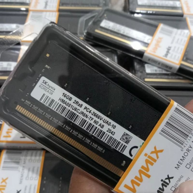 MEMORY PC DDR4 16GB HYNIX 2666MHZ
