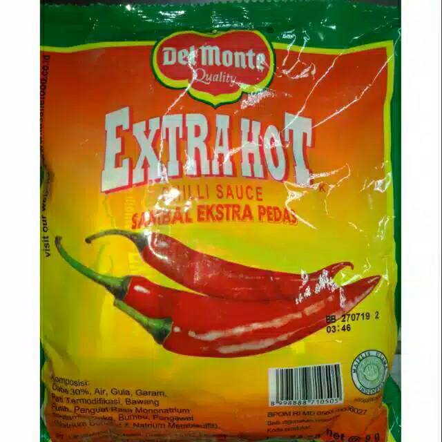 

Delmonte Saus Sambal Extra Hot dry