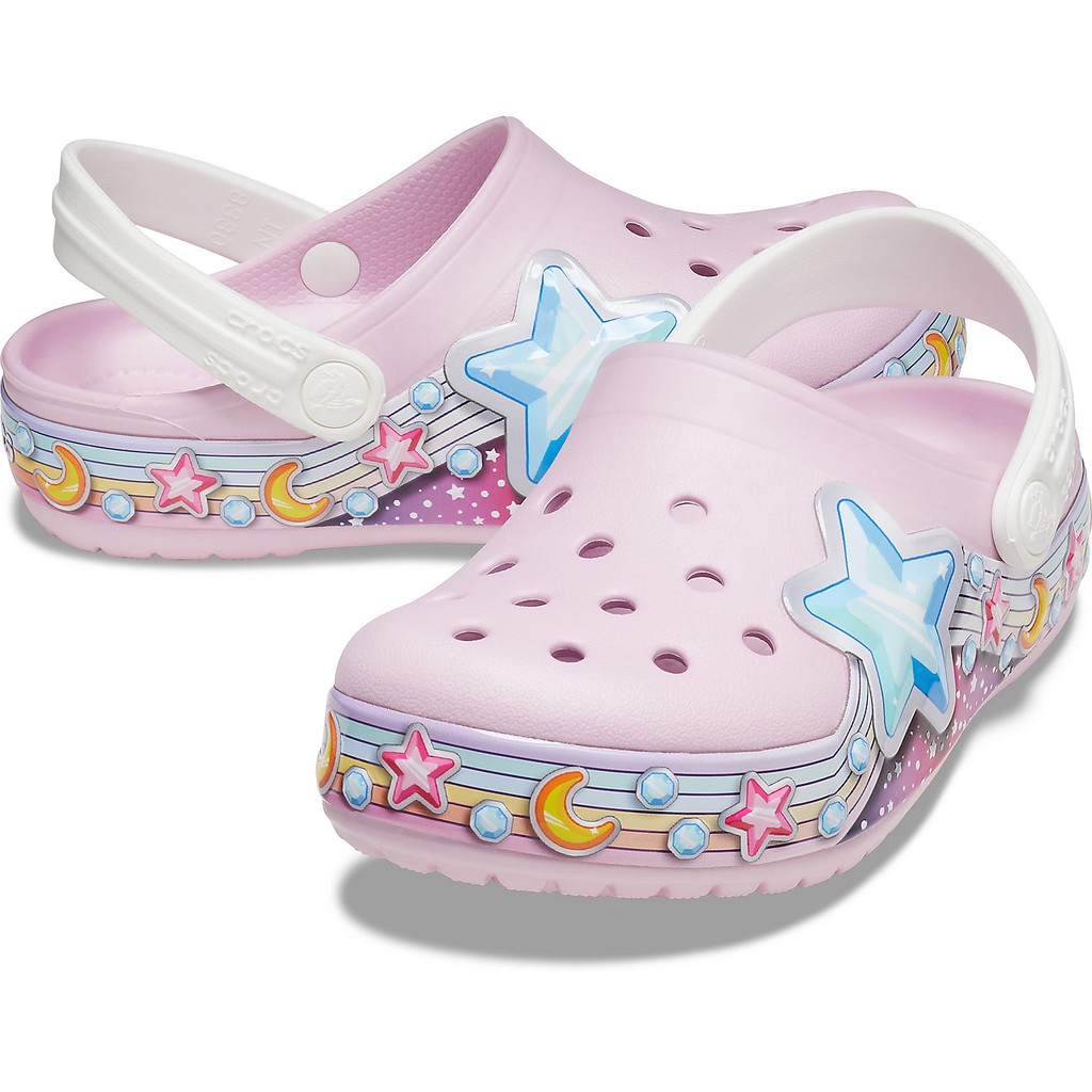 CROCS KIDS / CROCS ANAK FUN LAB / Crocs Star light/ Crocs Anak / Sandal Anak / Sepatu Sandal Anak 3D