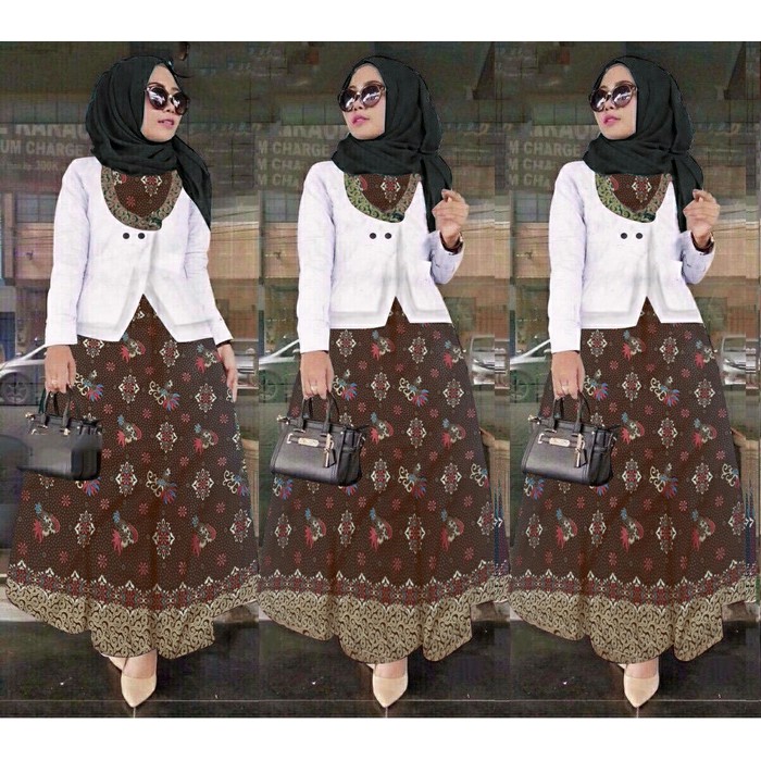 GAMIS SYARI ANNAJAH CAPUCCINO 900GR 110 140 ALLSIZE GAMIS SYARI BUSUI CADAR CREPE HQ POLOS MURAH I.