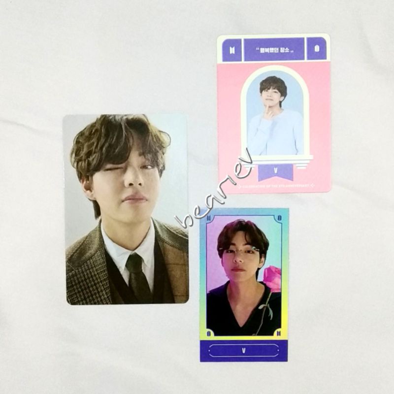 bts festa d9 taehyung photocard tae v pc