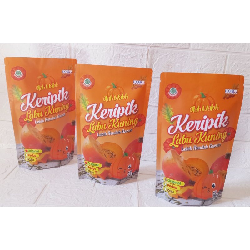 

keripik labu kuning 150gram