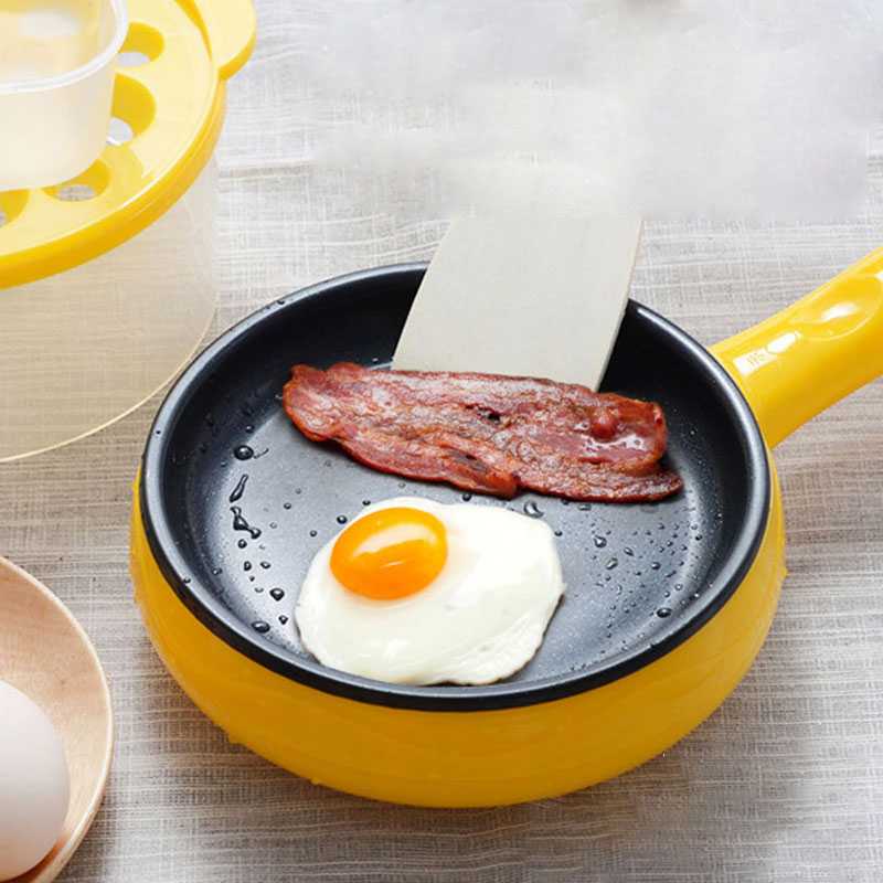 Panci Elektrik Serbaguna Wajan Listrik Serbaguna Panci Multifungsi Electric Frying Pan Yellow