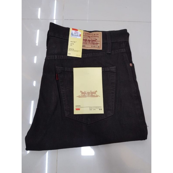 CELANA JEANS PRIA COKLAT JUMBO UKURAN 39, 40, 41, 42, 43, 44