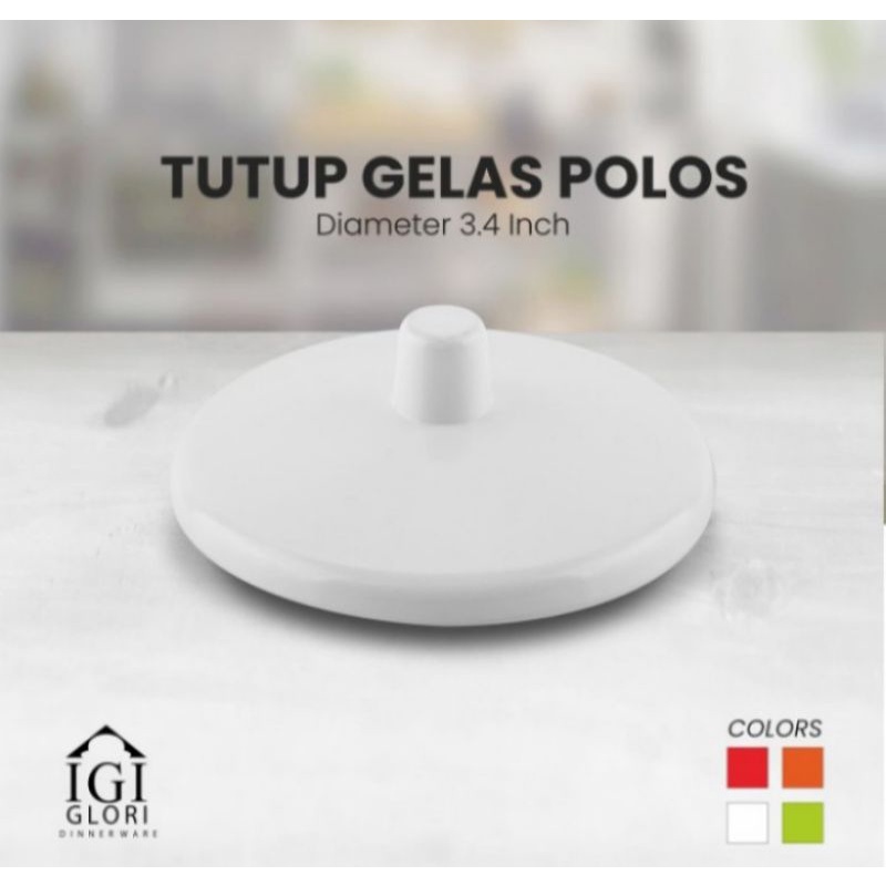 Tutup gelas melamin