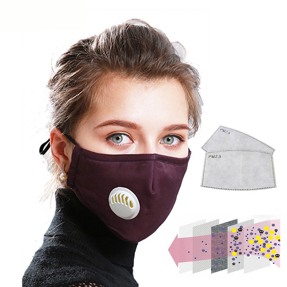 MASKER FILTER PM2.5 RESPIRATOR  ANTI POLUSI MEMBASMI VIRUS DALAM SENYAP