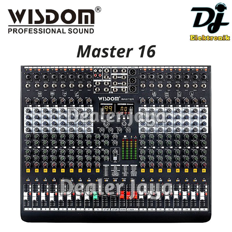 Mixer Analog Wisdom MASTER 16 / MASTER16 - 16 channel