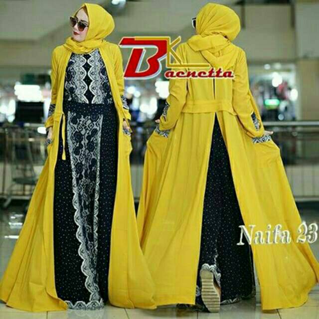 Set kulot kekinian Naifa vol 23 ori by Baenetta