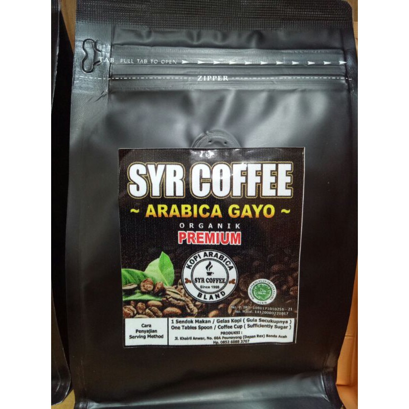 

Bubuk Kopi Arabica Premium 250 Gram Syr