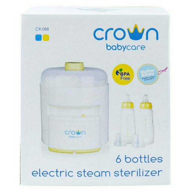 STEAM STERILIZER CROWN 6 BOTTLE