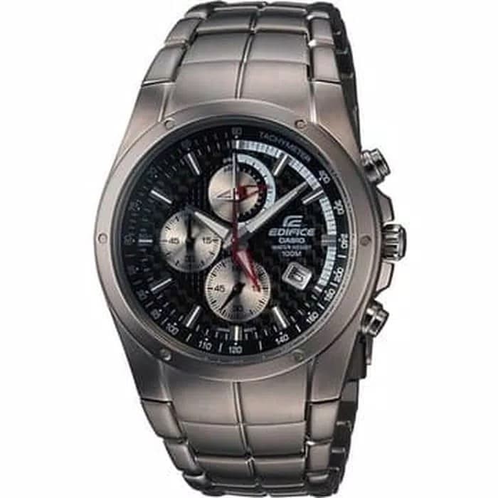 Jam Tangan Pria Casio Edifice Chronograph Titanium EF-516T Original