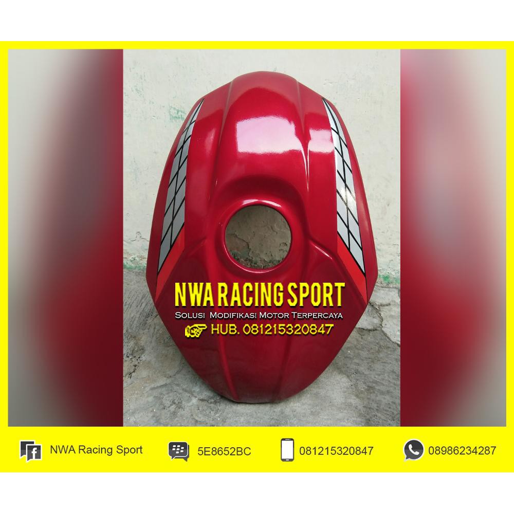 KONDOM TANGKI OLD VIXION MERAH