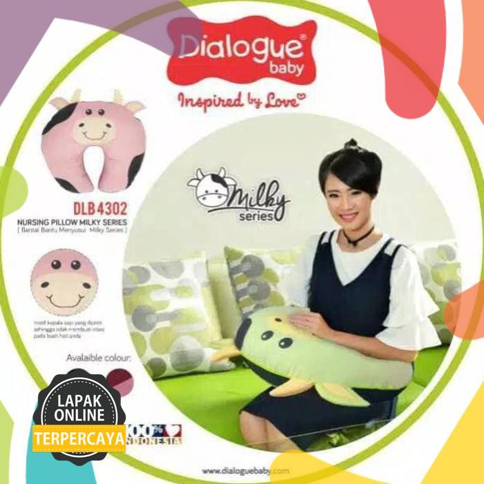 Jual Bantal Pinggang Dialogue Milky Series Nursing Pillow Dlb 4302 Barang Original