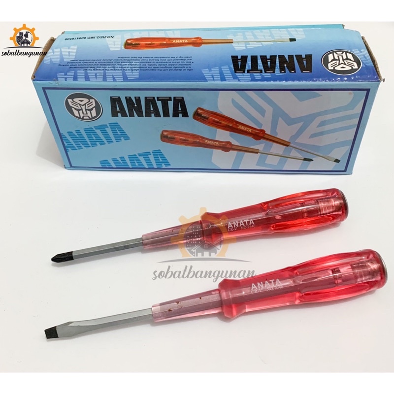 OBENG TEMBUS 4” INCH / OBENG ANATA / OBENG MAGNET PLUS MINUS 4” INCH / OBENG ANATA 4” INCH