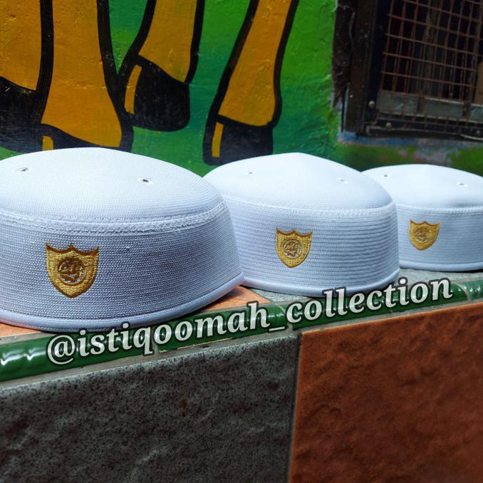 Promo Peci Haji Putih Malaysia H Abdul Karim Lokal Tebal Kualitas A1 Dan A3 "