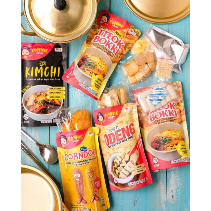 

Korean Snack Teokboki dan lainnya by eonnie kitchen