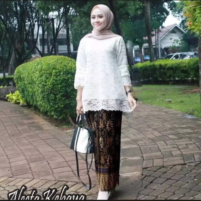 KEBAYA SET BIANCA BURKAT COKSU/KEBAYA RINJANI/KEBAYA MURAH/BAJU SERAGAM/BAJU PESTA/KEBAYA KUTUBARU