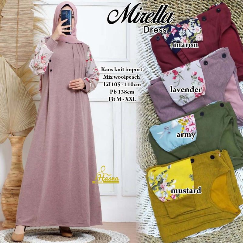 MIRELLA DRESS BY HASNA