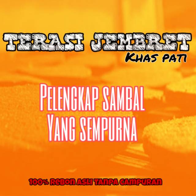 

Terasi udang rebon asli