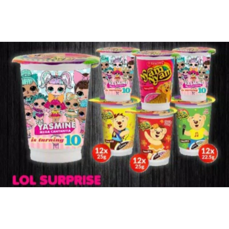 

PRINTABLE WRAPPER NYAM NYAM