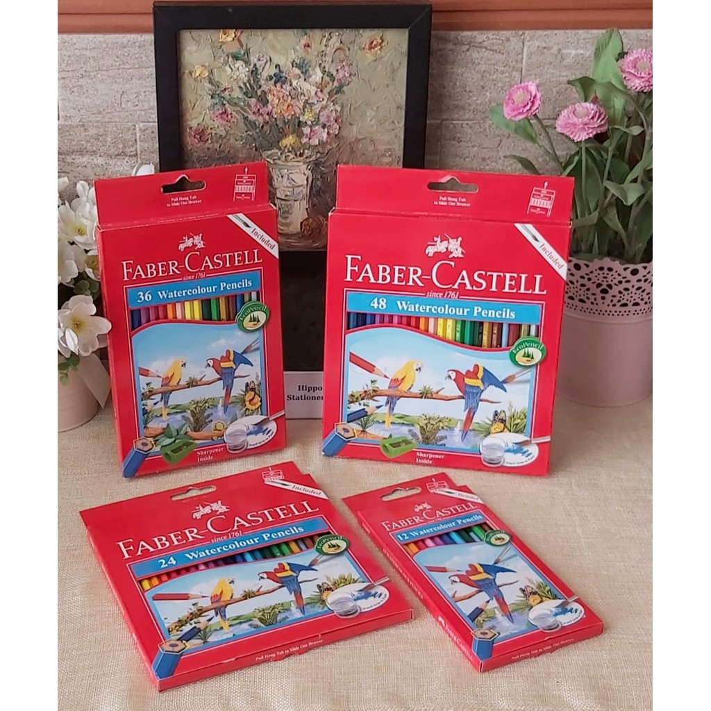 

PENSIL WARNA FABER CASTELL WATERCOLOUR 12-48