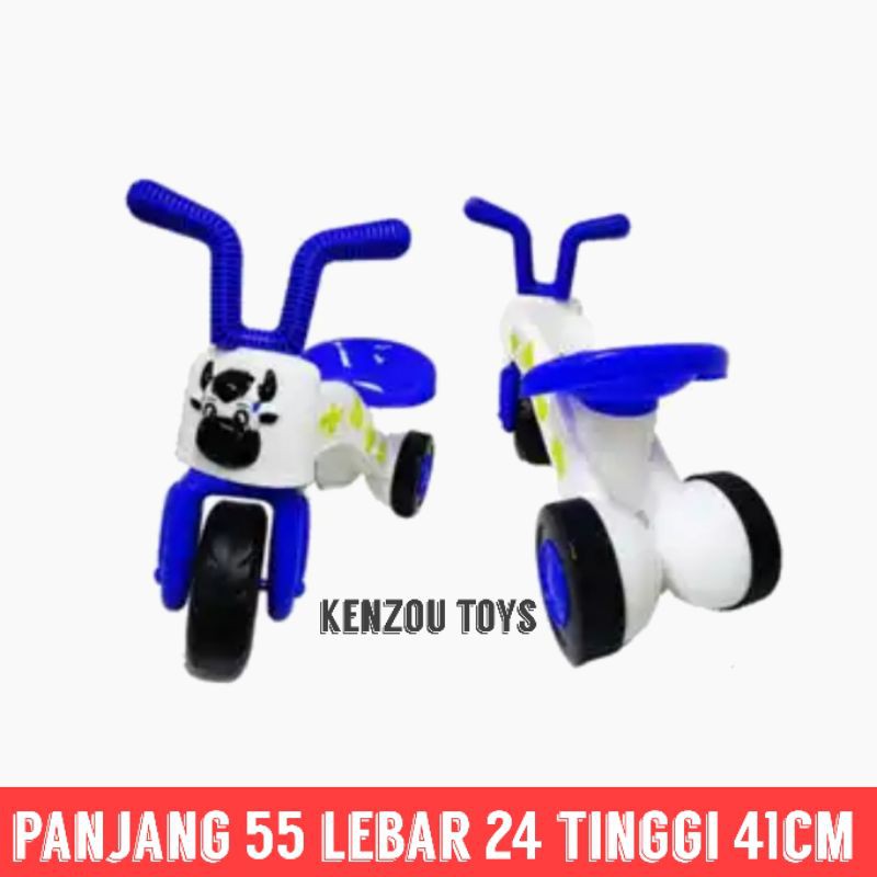 Mainan motor dorong TRICYCLE HAPPY COW / mainan sepeda dorong bentuk sapi