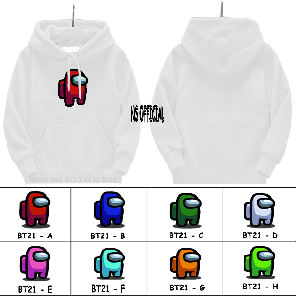 Hoodie Among Us Sweater Among Us Jaket Among Us Anak Crewneck Among Us Anak Jaket Gamers Anak
