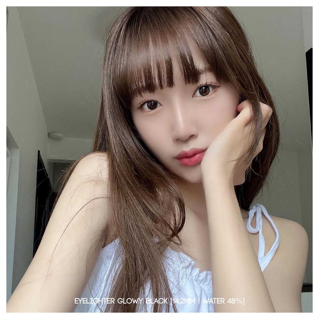 MIKHAYLOVESHOP Softlens Eyeglow Black (Eyelighter Glowy) | EOS Princess
