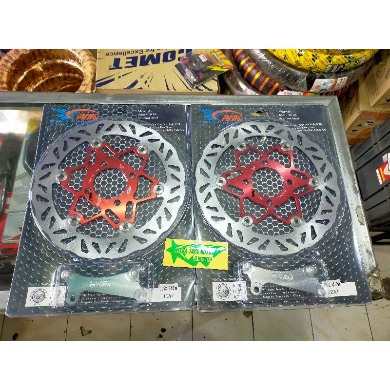Cakram depan PSM bear vario Scoopy 260mm disk piringan PSM floting Cnc beat Scoopy Vario