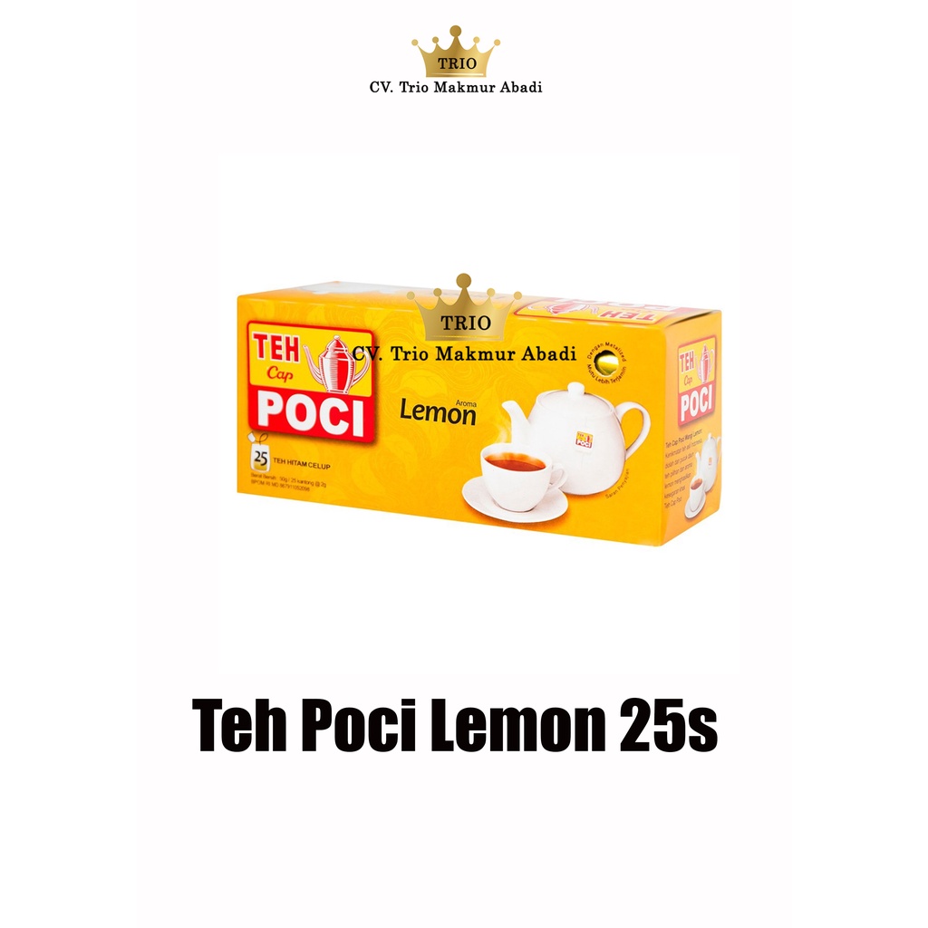 

Teh cap poci lemon Isi 25