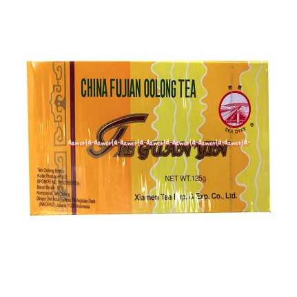 China Fujian Oolong Tea Teh Guanyen 125gr Teh Olong Daun Teh Olong Tea Cina Tea Oolong