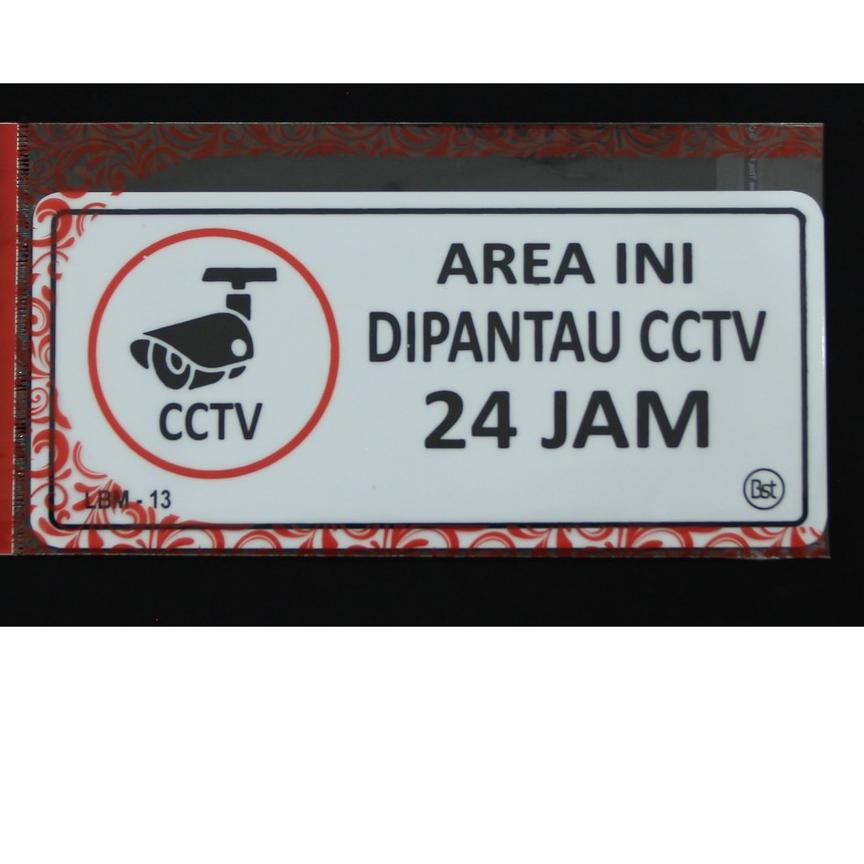 

Paling Dicari|LR36|Label Akrilik Area Dipantau CCTV Medium